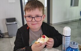 Słodkie chwile w świetlicy &ndash; Święto Gofra -PSP Łomno 5