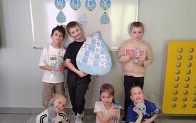 Dzień Wody w świetlicy szkolnej - PSP Łomno 2