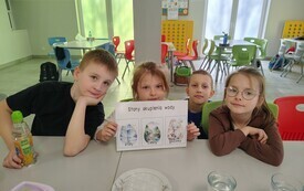 Dzień Wody w świetlicy szkolnej - PSP Łomno 11
