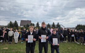 Mistrzostwa Gminy Pawł&oacute;w w biegach przełajowych &ndash; sportowa rywalizacja w Tarczku 3