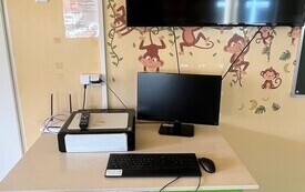 PSP Chybice- Miejsca wsparcia i rozwoju w szkole podstawowej: gabinet pedagoga i psychologa, gabinet logopedy oraz sala terapeutyczna 3