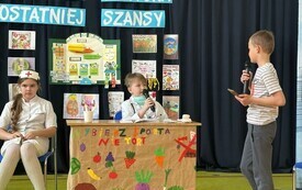 Przedstawienie profilaktyczne w PSP w Godowie 1