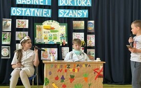 Przedstawienie profilaktyczne w PSP w Godowie 7