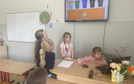 Dzień Ziemi w świetlicy szkolnej w PSP Jadowniki 2
