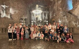Wycieczka do Kopalni Soli w Wieliczce oraz Ogrodu Zoologicznego uczni&oacute;w klas I - III PSP w Godowie 19