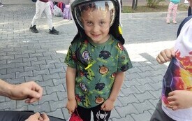 Wizyta przedszkolak&oacute;w w OSP Kałk&oacute;w 6