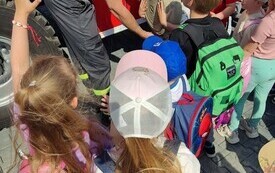 Wizyta przedszkolak&oacute;w w OSP Kałk&oacute;w 27