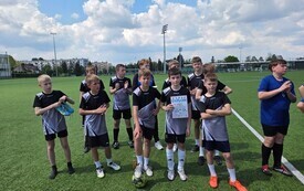 Reprezentacja PSP Chybice w p&oacute;łfinale wojew&oacute;dzkim mini piłki nożnej 1