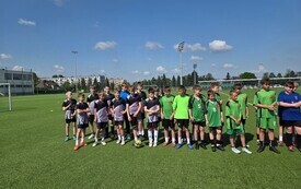 Reprezentacja PSP Chybice w p&oacute;łfinale wojew&oacute;dzkim mini piłki nożnej 4
