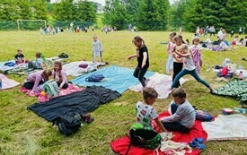 Przedszkolaki z Chybic świętują Dzień Dziecka 16