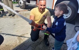 Wycieczka przedszkolak&oacute;w do OSP w Nieczulicach 4