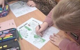 Rok pełen rym&oacute;w i językowych wyzwań - podsumowanie og&oacute;lnopolskiego projektu "Time for a Rhyme" w PSP w Godowie 14