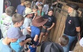 Wyieczka klasy III do Zagrody Edukacyjnej "Stajnia Pełna Zwierząt" 22