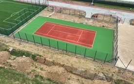 Galeria aktualności Rozbudowa kompleksu sportowego w Pawłowie dobiega końca 2