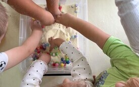 Dzień kropki w przedszkolu w Chybicach 9