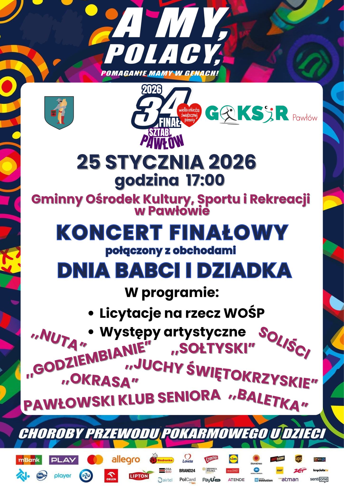 WOŚP Plakat