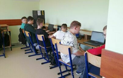 Zdjęcie do Nowy sprzęt w sali informatycznej