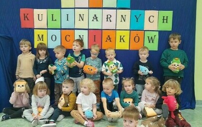 Zdjęcie do &bdquo;Grupa 0e &ndash; to mocniaki zdrowe jak rydz przedszkolaki&rdquo;