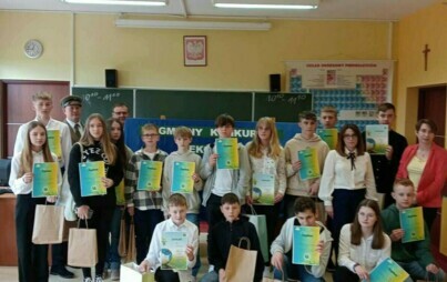 Zdjęcie do V Gminny Konkurs Ekologiczny &bdquo;Ekologię znamy i o środowisko dbamy&rdquo;  dla uczni&oacute;w klas VI-VII