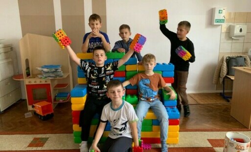 Zdjęcie do Klockowe zabawy i układanki w świetlicy szkolnej w PSP w Rzepinie