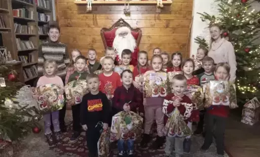 Zdjęcie do Wizyta w Wiosce Świętego Mikołaja w Bałtowie