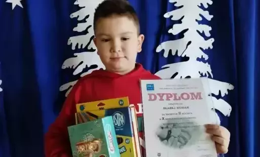 Zdjęcie do Sukces ucznia Publicznej Szkoły Podstawowej w Pawłowie 