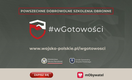 Zdjęcie do  Program powszechnych dobrowolnych szkoleń obronnych &bdquo;wGotowości&rdquo;
