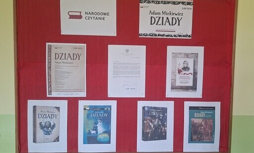 Zdjęcie do Narodowe Czytanie - &bdquo;Dziady&rdquo; Adama Mickiewicza w szkolnej odsłonie