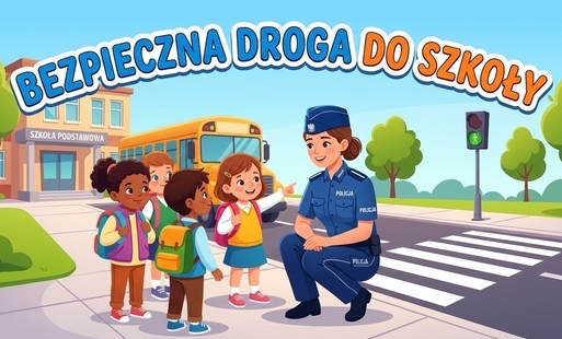 Zdjęcie do &bdquo;Bezpieczna droga do szkoły&rdquo; &ndash; spotkanie z policjantem