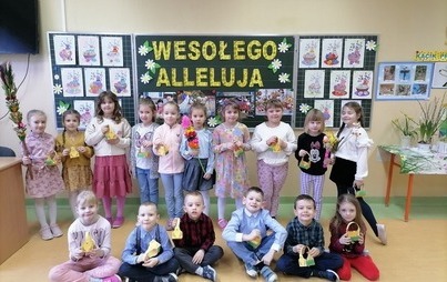 Zdjęcie do Przygotowania do Świąt Wielkanocnych u przedszkolak&oacute;w z Chybic.