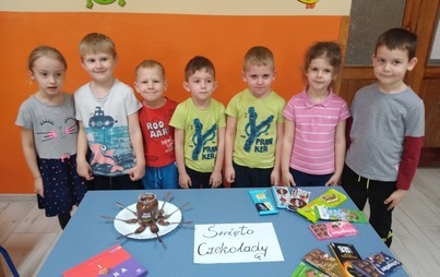 Zdjęcie do Święto Czekolady w Przedszkolu w Dąbrowie