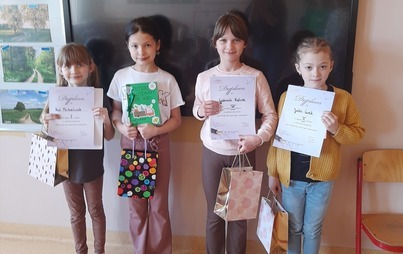 Zdjęcie do Szkolny konkurs z języka angielskiego - PSP Łomno