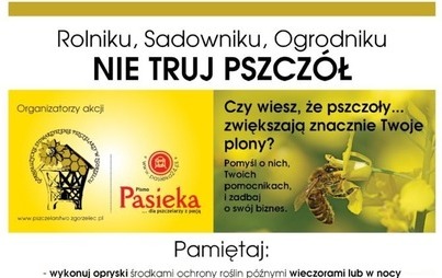 Zdjęcie do Rolniku, Sadowniku, Ogrodniku nie truj pszcz&oacute;ł!