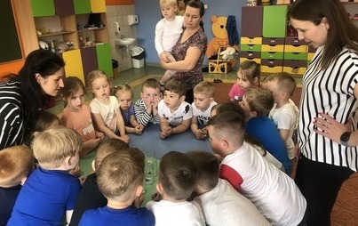 Zdjęcie do Eksperyment ,, Czy rośliny piją wodę?&rsquo;&rsquo;