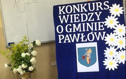 Zdjęcie do Gminny Konkurs Wiedzy o Gminie Pawł&oacute;w