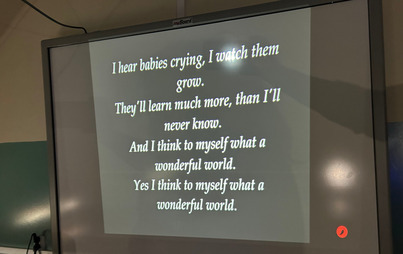 Zdjęcie do Songs in English- projekt edukacyjny