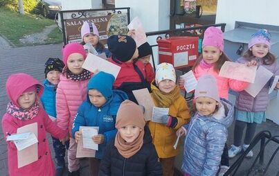 Zdjęcie do Dzień Poczty Polskiej w przedszkolu