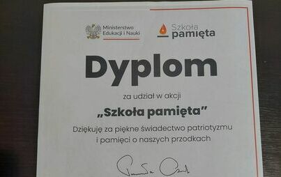 Zdjęcie do Szkoła pamięta 2023
