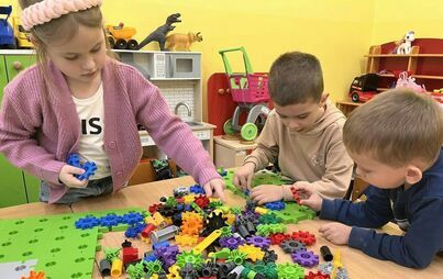 Zdjęcie do Wykorzystanie pomocy dydaktycznych pochodzących z Programu Laboratoria Przyszłości &nbsp;na zajęciach dodatkowych w oddziale przedszkolnym
