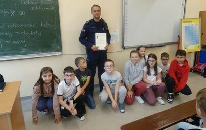 Zdjęcie do Spotkanie z Policjantem