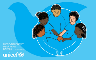 Zdjęcie do Uczniowie z Publicznej Szkoły Podstawowej w Łomnie świętują Międzynarodowy Dzień Praw Dziecka wsp&oacute;lnie z UNICEF