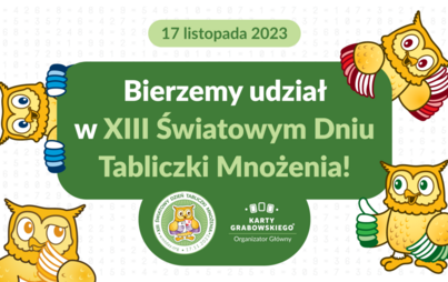 Zdjęcie do XIII Światowy Dzień Tabliczki Mnożenia