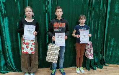 Zdjęcie do Szkolny konkurs z języka angielskiego - PSP Łomno