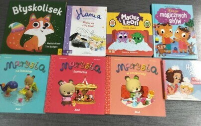 Zdjęcie do Kilka nowości dla naszej biblioteki - PSP Łomno