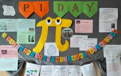 Zdjęcie do Dzień Liczby Pi - Święto Matematyki w PSP w Godowie