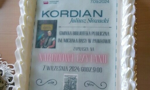 Zdjęcie do NARODOWE CZYTANIE 2024