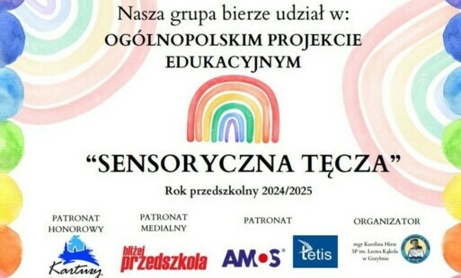 Zdjęcie do &bdquo;Pomarańczowy październik&rdquo;- realizacja zadań z og&oacute;lnopolskiego projektu edukacyjnego SENSORYCZNA TĘCZA w wykonaniu Przedszkolak&oacute;w z Radkowic
