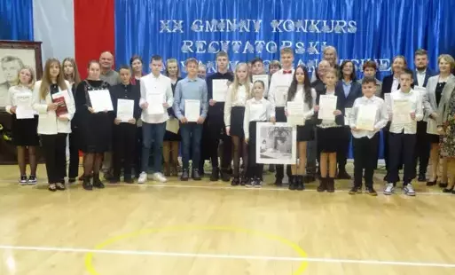 Zdjęcie do XX Gminny Konkurs Recytatorski im. Wandy Pomianowskiej w Radkowicach