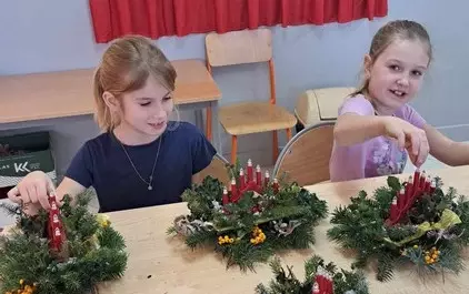 Zdjęcie do Świetlicowe przygotowania do Świąt Bożego Narodzenia- PSP Chybice