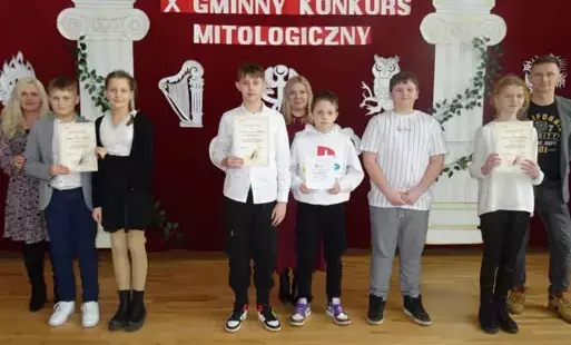 Zdjęcie do Mitologiczne zmagania w Publicznej Szkole Podstawowej w Łomnie
